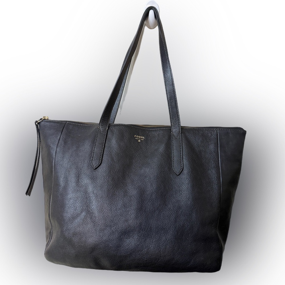 Fossil Elegant Black Tote Bag